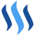 STEEM cryptocurrency logo