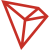 TRON cryptocurrency logo