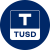 TrueUSD cryptocurrency logo