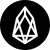 EOS logo kryptoměny