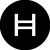 Hedera cryptocurrency logo