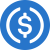 USD Coin Kryptowährung Logo