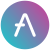 Aave Token cryptocurrency logo